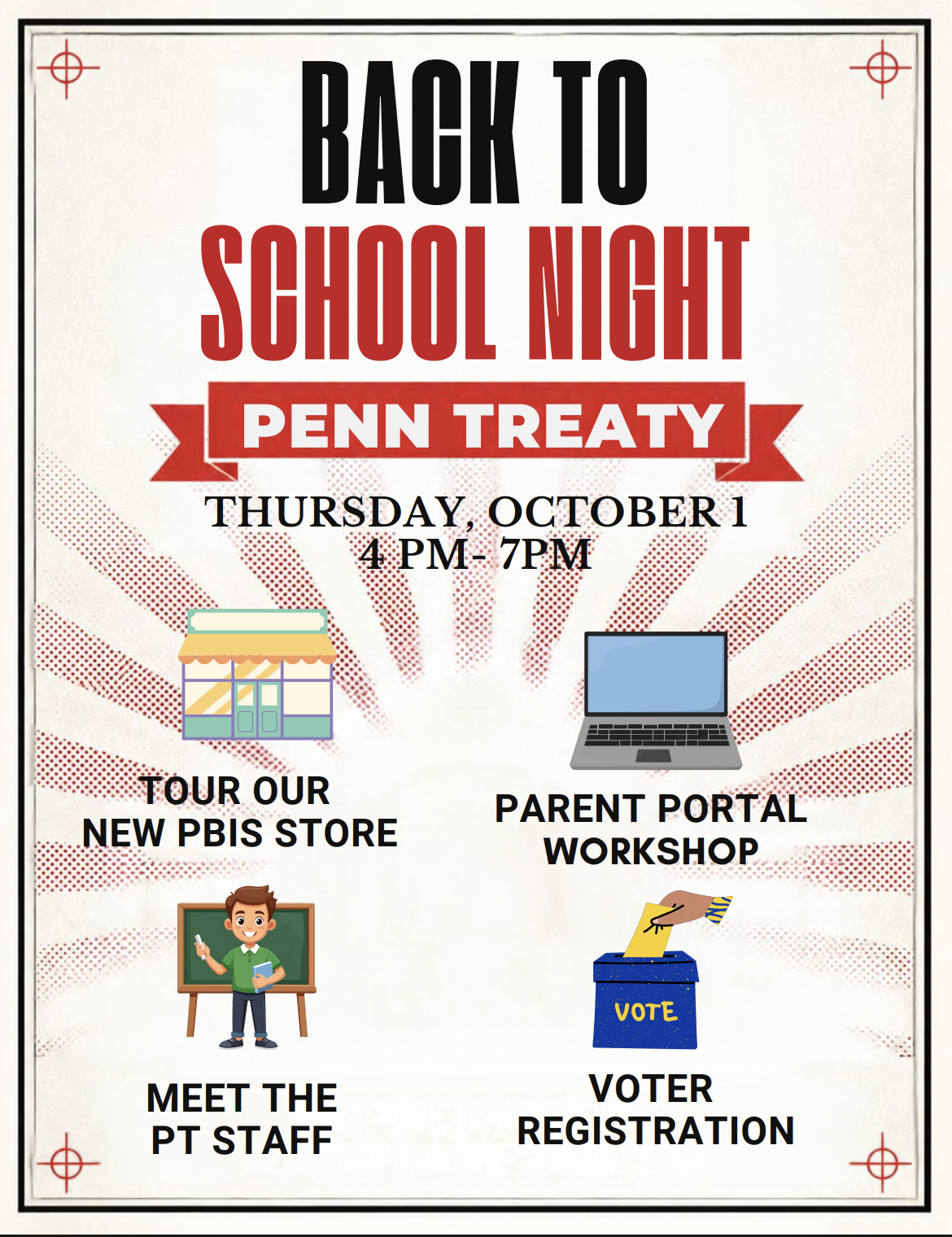Back to School Night Flyer